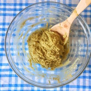 フランスの野菜入り小麦粉を使って作るマフィン super farine