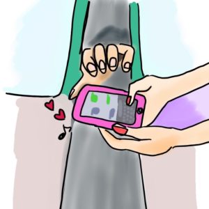 パリのメトロでスマホを盗まれる